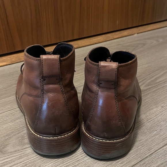 Cole Haan Men's Kennedy Grand Chukka II Boot MAHOGANY SOFT LEATHER LIGHTWEIGHT - Picture 2 of 6